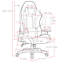 Fauteuil de jeu ergonomique à dossier haut-23265316