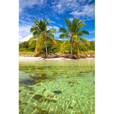 Tropical Summer Paradise - Wrapped Canvas Print