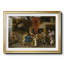 La danse paysanne (détail: fond de taverne) - Pierre Bruegel l'Ancien - reproduction encadrée avec passe-partout et verre - c. 1569-1562716080-1562716079-1562716078