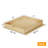 Muya Slide-Out Solid Wood Pull Out Drawer Soft Close Rails With Fixed Base Plate-1390092986
