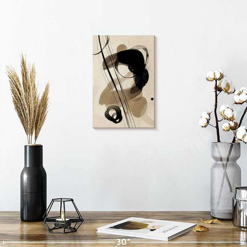 Avery Beige Earth Hues I, 12" H x 8" W