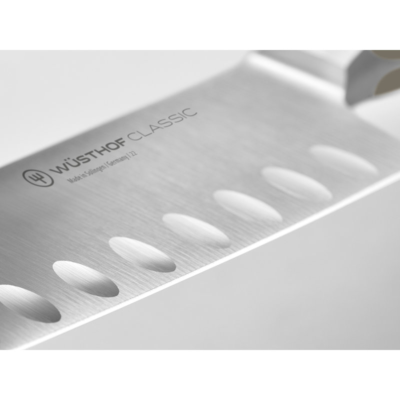 WÜSTHOF Classic Velvet Oyster 7" Santoku Knife