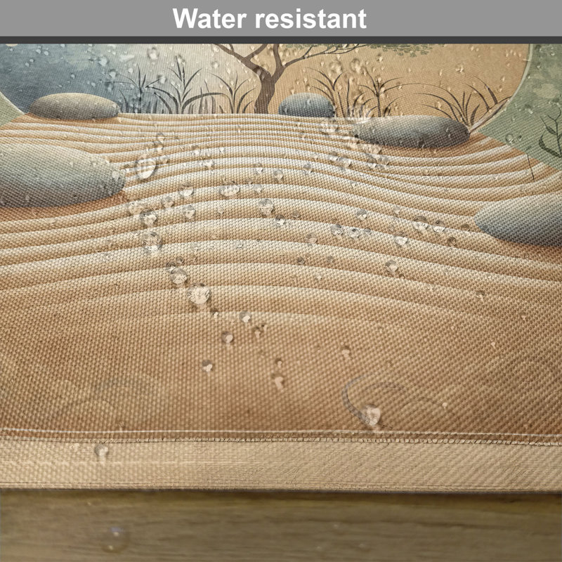 Ensemble de 4 tapis de table Ambesonne Peacefulness