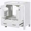 Meuble-lavabo 30 po avec lavabo simple, armoire encastrée avec 2 portes et tiroir-148879880