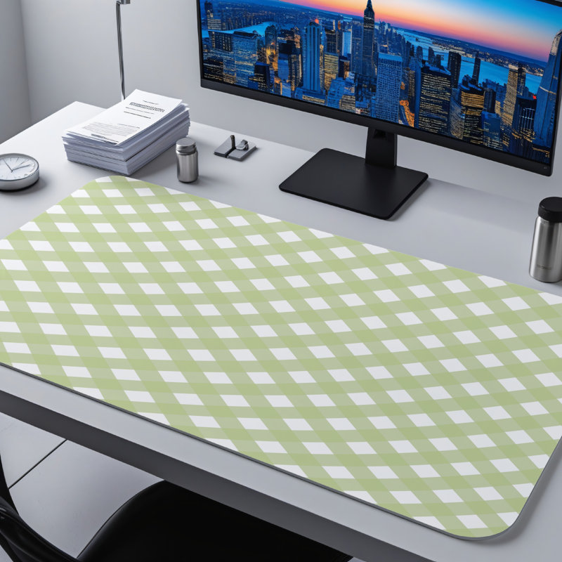 Polyester Desk Pad, 14.4x12.1