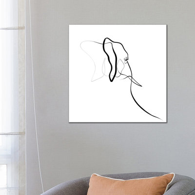Elephant I by Dane Khy - Wrapped Canvas Gallery-Wrapped Canvas Giclée