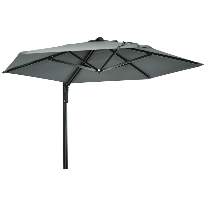 Araya 248cm Wall Mount Parasol