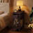 End Table With Charging Station, Narrow Side Table With USB Ports And Outlets, Nightstand With Drawer, For Small Spaces, Bedside Tables For Living Room Espresso