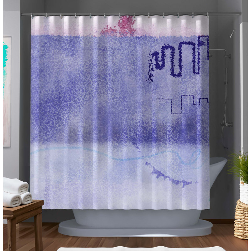 Rideau de douche Breit Abstract