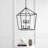 Joree 8 - Light Lantern Geometric Pendant-834901001
