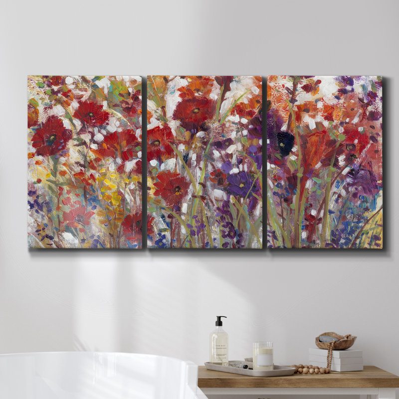 «BroInspo VI», reproduction sur toile 3 pièces, H 36 po x l 72 po x P 2 po