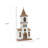 25" Brown Church Figurine