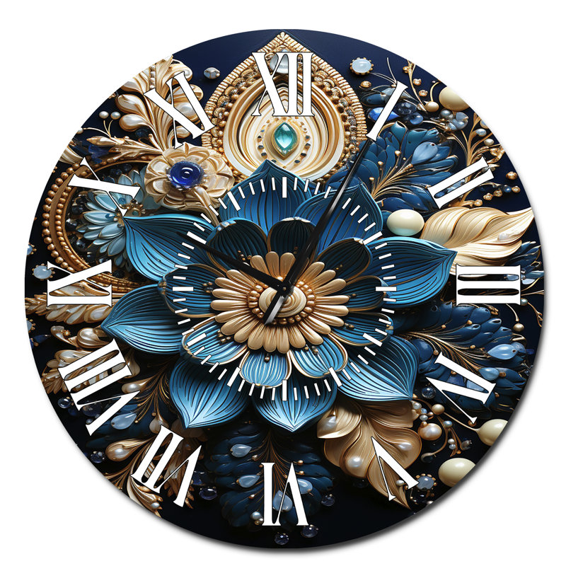 Horloge murale Hinduisim Art Sacred Om, Surdimensionné