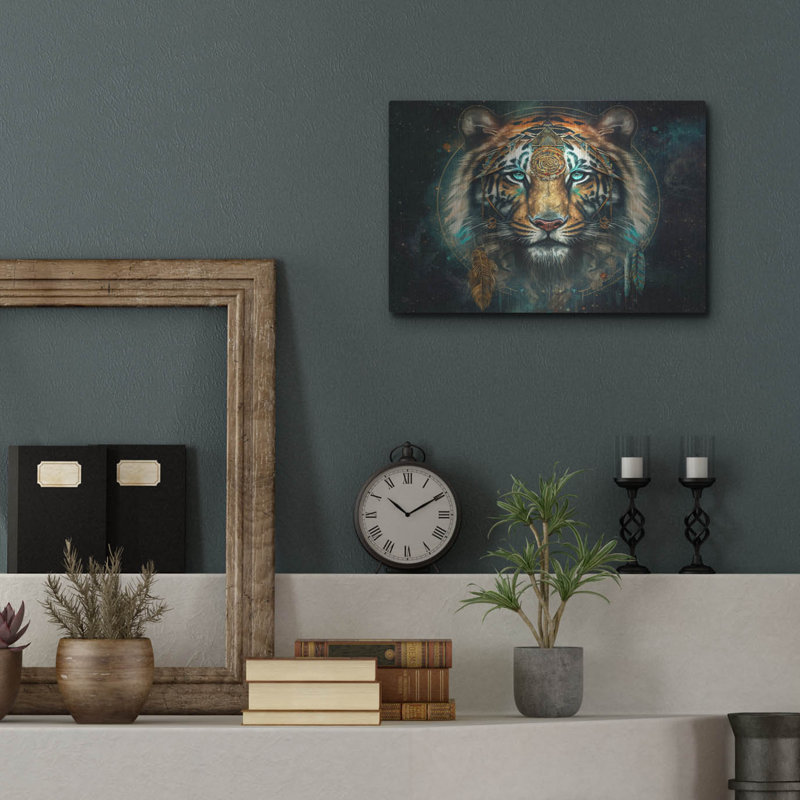 «Spirit Tiger» par Cameron Gray, H 12 po x l 16 po