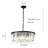 Geboe 6 - Light Crystal Dimmable Drum Chandelier-965893632