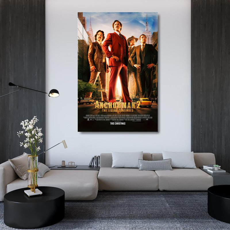 Anchorman 2, H 48 po x l 32 po