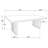 Distressed Light Brown Rectangular Coffee Table