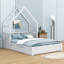 Lit plateforme avec garde-corps et tiroirs Wood House-527166004