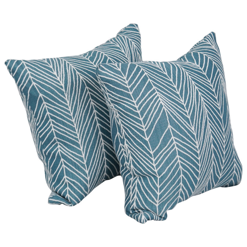 Coussins décoratifs en jacquard 33 po x 17 po (ensemble de 2), Demeter Caspia