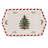 Spode Christmas Tree Peppermint Dessert Tray 12"
