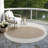 Machine Washable Indoor/Outdoor Chantille ACN994 Ivory Area Rug-1526241180