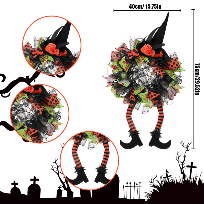 Couronne d'Halloween 15,75 Witch's Charm