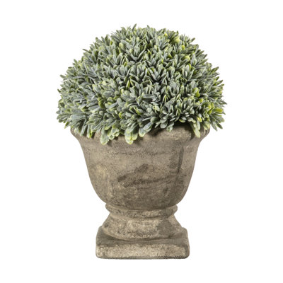 18cm Faux Boxwood Tree in Urn