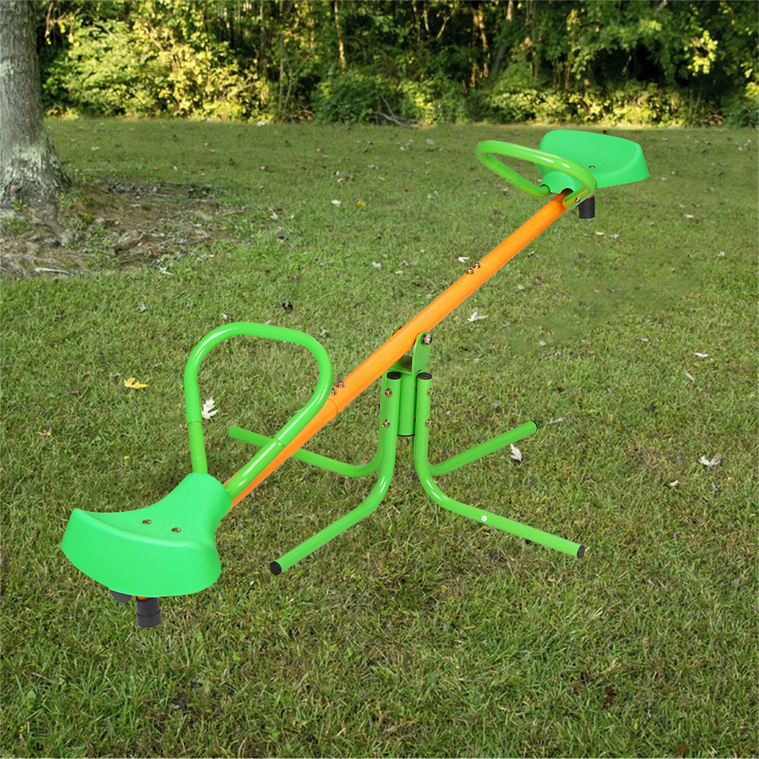 360 Degree Rotation Outdoor Toddler Seesaw Sit And Spin Teeter Totter For Backyard Playground Panarciss