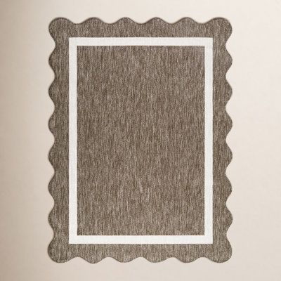 Skiles Charcoal Outdoor Rug