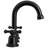 2-handle Bathroom Faucet with Drain Assembly