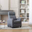 Ensemble de 2 fauteuils inclinables modernes avec rembourrage moelleux de 25,59 po (ensemble de 2)