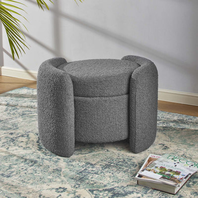 Modway Nebula Upholstered Performance Velvet Ottoman by ESTETICA FURNITURE