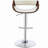 Ecru and Adjustable Bar Stool