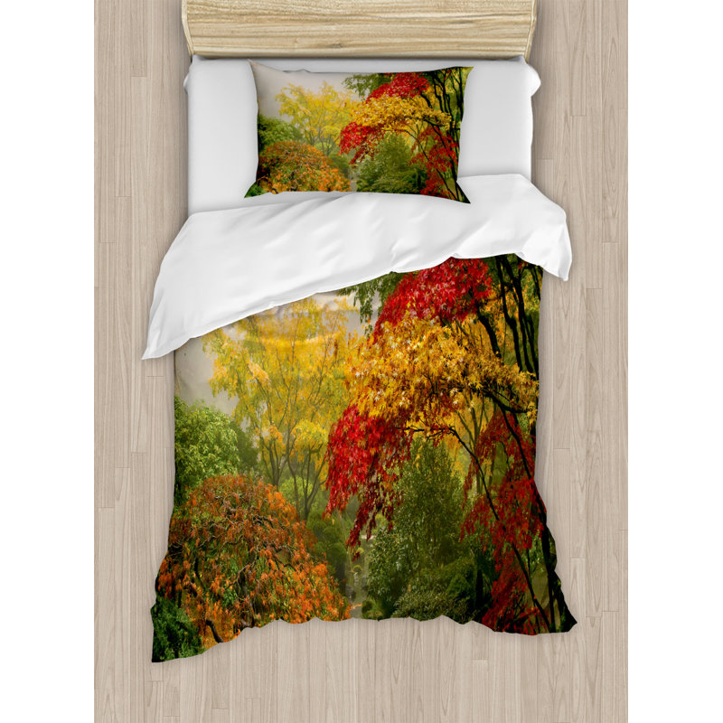 Global Inspired Polyester Mixed Duvet Cover
