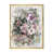 Toile avec cadre flottant or