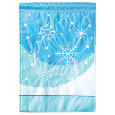 Drapeau de jardin en polyester 18 x 13 po Ehud