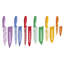 Cuisinart 12 Piece Printed Color Knife Set with Blade Guards