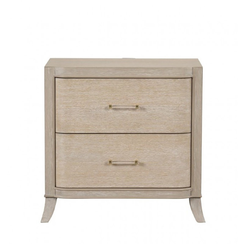 Table de chevet 2 tiroirs Clervius