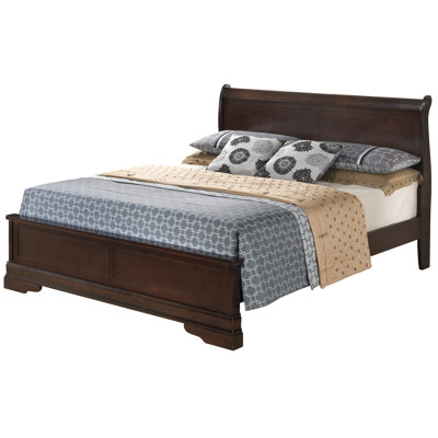 LouisPhillipe Queen Bed, Cappuccino