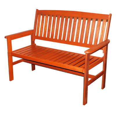 Solid Wood Cedar Outdoor Bench