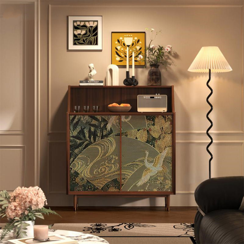 Buffet maison de style rétro