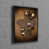 Black Floater Framed selected