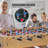 RayChee 48'' L Foosball Table with Telescopic Rods-96003687