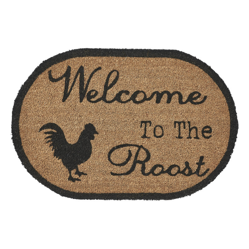  Down Home Outdoor Doormat, 20" W x 30" L