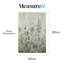 Superfresco Easy Muted Floral Print To Order Fixed Size 2.8m x 3m Mural-101929149