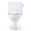 TOTO Redington 1G One-Piece Elongated 1.0 GPF WASHLET+ and Auto Flush Ready Universal Height Toilet with CEFIONTECT and SS124 SoftClose Seat, Bone - MS672124CUFG#03-1618280883-1618280884