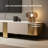 Decarri 78.74 Modern Golden Leg TV Stand