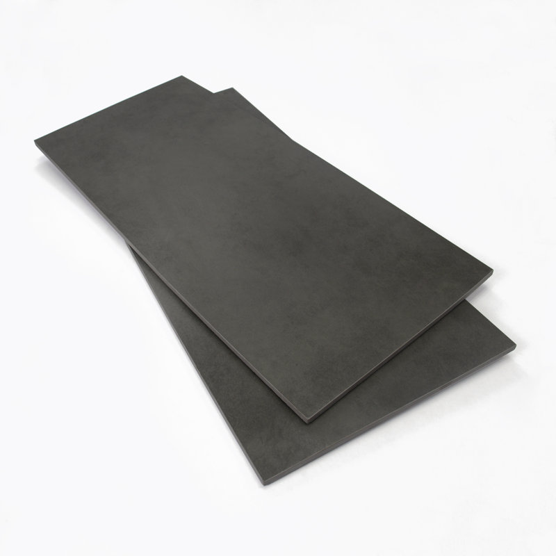 Construct 12in.x24in. Porcelain Tile, Matte Steel