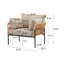 Fauteuil d'appoint Cassaundra-1233547732