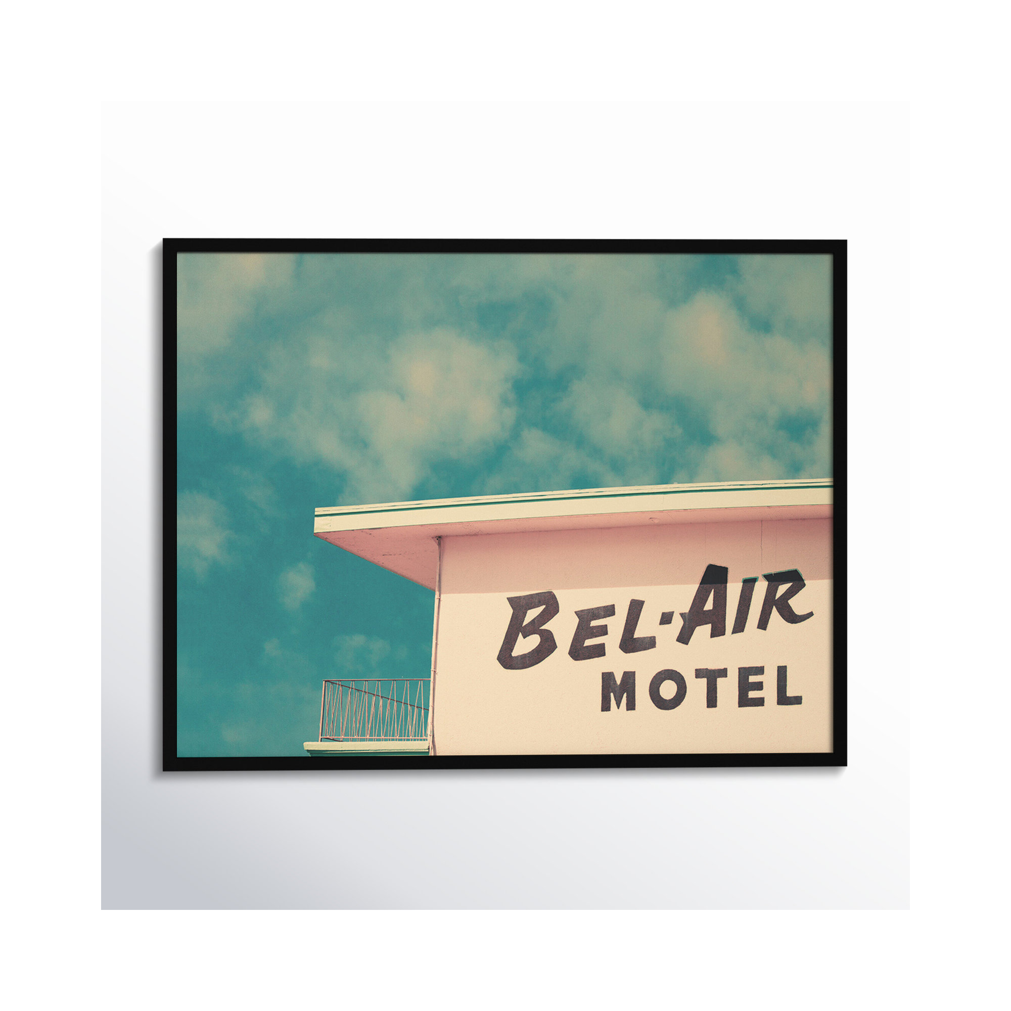 BelAir by Robert Cadloff, Black, 34.25" H x 43.25" W x 0.88" D